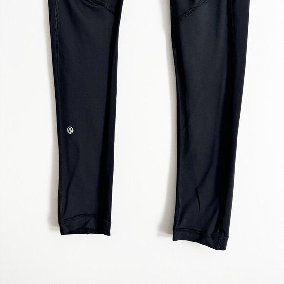 LULULEMON Speed Tight High Rise Mesh Leggings Black 4 - Picture 9 of 12